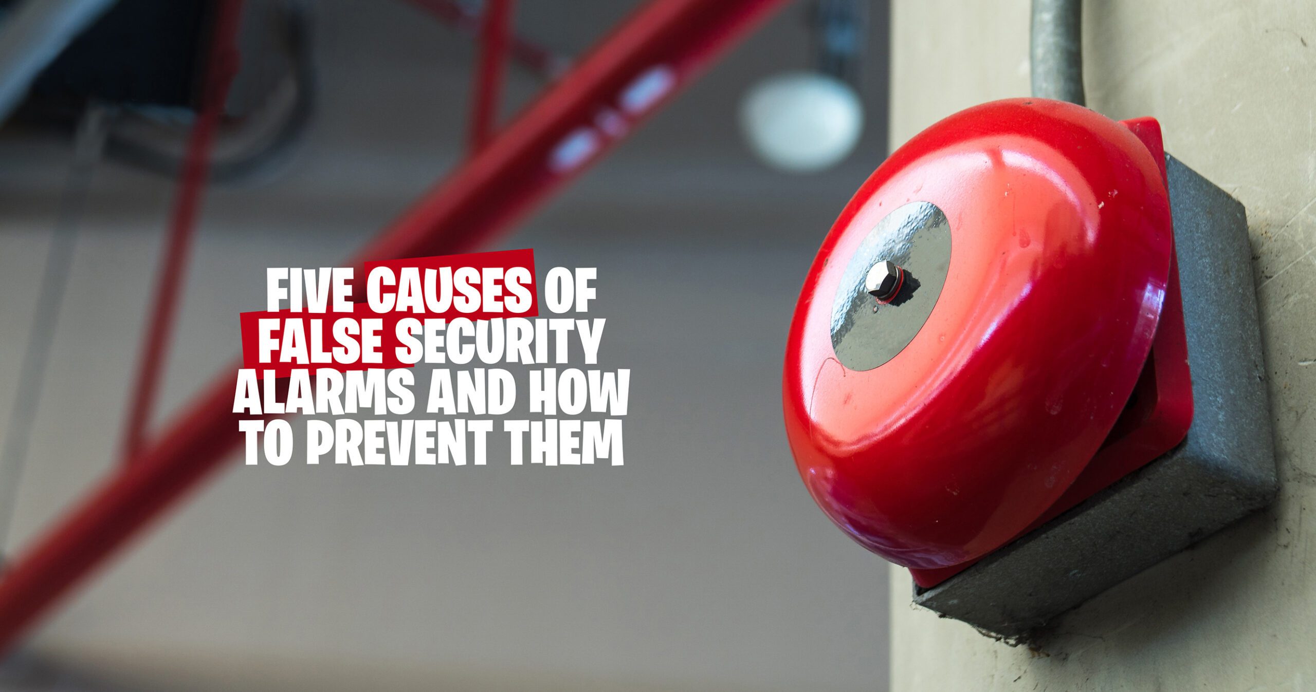 Featured image for “Five Causes of False Security Alarms and How to prevent them”