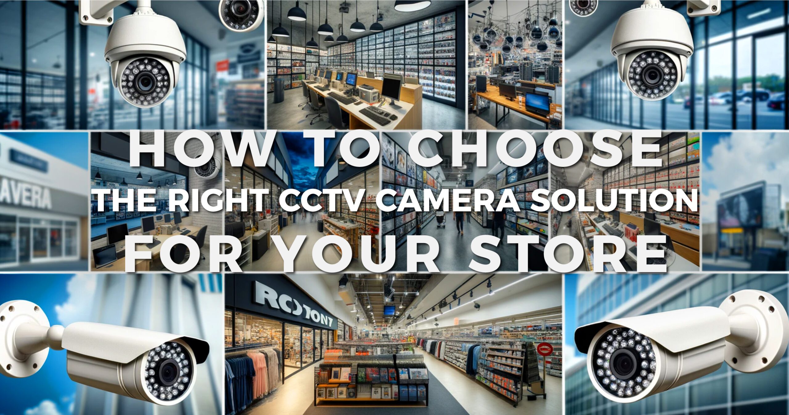 Featured image for “How to Choose the Right CCTV Security Camera Solution for your Store”